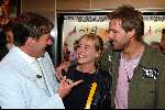 Amsterdam 7 maart 2003
Premiere Adrenaline. Daniel Louis Rivas Georgina Verbaan
Liesbeth Kamerling met vriend en Gerard Joling