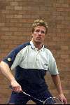Eindhoven 27 maart 2001
Badminton speler Gerben Bruijstens