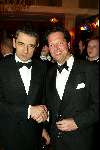Amsterdam 8 april 2003
Premiere Johnny English. feest in hotel l\'europe
rowan atkinson en guido den aantrekker