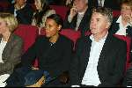Amsterdam 11 april 2003
Presentatie boek Jan Roelfs in filmtheater
guus hiddink met vriendin