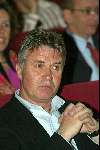 Amsterdam 11 april 2003
Presentatie boek Jan Roelfs in filmtheater
guus hiddink met vriendin