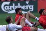 Eindhoven 14 juni 2000
Training Turkije in het PSV stadion.
Hakan Suker