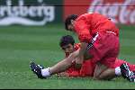 Eindhoven 14 juni 2000
Training Turkije in het PSV stadion.
Hakan Suker