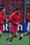 Eindhoven 14 juni 2000
Training Turkije in het PSV stadion.
Hakan Suker