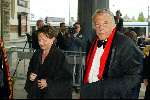 Amsterdam 25 april 2003
Concert vanwege de 65 e verjaardag van koningin beatrix
Hans v Mierlo met vrouw