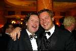 Amsterdam 8 april 2003
Premiere Johnny English. feest in hotel l\'europe
henkjan smits  en albert verlinde