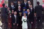 de Geest 10 februari 2001
Trouwen Hugo Loudon en Marleen Loudon op kasteel Middachten.
Prins Willem Alexander en Maxima met Auto Prins WA