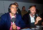 Jack v Gelder als radio verslaggever voor \