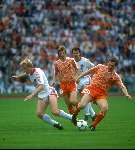 Munchen, 25 juni 1988 Finale Europees Kampioenschap 1988
Finale Nederland-Rusland, eindstand 2-0
1-0 door Ruud Gullit en 2-0 door Marco v Basten
Jan wouters en Erwin koeman