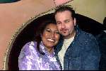 Amsterdam, 29 maart 2001
Uitreiking CD Justine Pelmelay
Justine Pelmelay met vriend