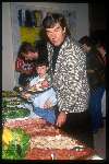 Kees Ploegsma  aan het buffet