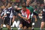 Eindhoven, 18 maart 2001
Kompetitie PSV-FC Utrecht, eindstand 5-1
Kezman  - Doelman Harald Wapenaar