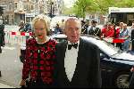 Amsterdam 25 april 2003
Concert vanwege de 65 e verjaardag van koningin beatrix
korthals altes met vrouw