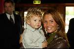 Slagharen 29 april 2003
Leontine Borsato  en Senna Luca en Jada
in ponypark slagharen