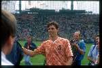 Munchen, 25 juni 1988 Finale Europees Kampioenschap 1988
Finale Nederland-Rusland, eindstand 2-0
1-0 door Ruud Gullit en 2-0 door Marco v Basten