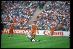 Munchen, 25 juni 1988 Finale Europees Kampioenschap 1988
Finale Nederland-Rusland, eindstand 2-0
1-0 door Ruud Gullit en 2-0 door Marco v Basten