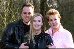 Utrecht 13 maart 2001
Charlene met Frans Bauer en Marianne Weber.