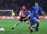 Eindhoven, 15 maart 
1/4 finale UEFA-Cup PSV-FCKaiserslautern, eindstand 0-1
Mario Basler en Mark v Bommel