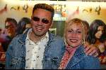 Amsterdam 7 maart 2003
Premiere Adrenaline. Daniel Louis Rivas Georgina Verbaan
Joost Buitenweg en actrice sam sam