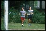 1996 Mitchell v d Gaag trainen samen met Eric Meier voor aanvang nieuwe seizoen