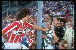 Mitchel v d Gaag spelen voor PSV
Met Isabelle Gisbers