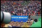 Munchen, 25 juni 1988 Finale Europees Kampioenschap 1988
Finale Nederland-Rusland, eindstand 2-0
1-0 door Ruud Gullit en 2-0 door Marco v Basten