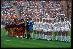 Munchen, 25 juni 1988 Finale Europees Kampioenschap 1988
Finale Nederland-Rusland, eindstand 2-0
1-0 door Ruud Gullit en 2-0 door Marco v Basten
Opstelling Hans v Breukelen Adri v Tiggelen -ERwin Koeman ronald Koeman Frank Rijkaard Gerald Vanenburg Marco v Basten Berry v Aerle Ruud Gullit