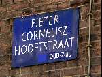 Amsterdam 22 april 2003
naambord pc hooftstraat