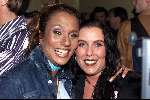 Amsterdam, 29 maart 2001
Uitreiking CD Justine Pelmelay
Patty Brard met Mona BB