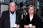 Rotterdam 23 maart 2001
Lee Towers onthulling borstbeeld in Ahoy.
 Piet Souer met vrouw