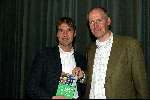 Amsterdam 11 april 2003
Presentatie boek Jan Roelfs in filmtheater
jan roelfs en pim verbeek