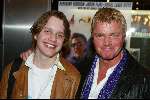 Amsterdam 7 maart 2003
Premiere Adrenaline. Daniel Louis Rivas Georgina Verbaan
Rob Bolland met zoon