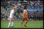 Munchen, 25 juni 1988 Finale Europees Kampioenschap 1988
Finale Nederland-Rusland, eindstand 2-0
1-0 door Ruud Gullit en 2-0 door Marco v Basten