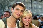 Amsterdam 16 april 2003
premiere van god los.
Sebastiaan La brie met vriendin