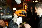 Amsterdam 8 april 2003
Premiere Johnny English met Rowan Atkinson