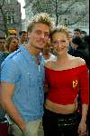 Amsterdam 16 april 2003
premiere van god los.
winston post met vriendin denise