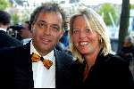 Amsterdam 22 september 2003
Aad Ouborg met vrouw