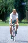 Eindhoven Seizoen 19931994
Aad de Mos na zijn ontslag bij PSV op de racefiets