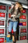 Amsterdam 1 april 2004
Anastacia bij Mediamarkt in Amsterdam