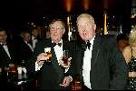 Scheveningen 4 april 2004
Premiere Lion King in Kurhaus.
Tom Westermeijer met Andre v Duin