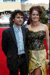 Scheveningen 4 april 2004
Premiere Lion King in Kurhaus.
Angela Schijf zwanger met man