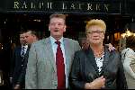 amsterdam 17 april 2003
receptie ralph lauren store op pc
Arie v Eijden met vrouw