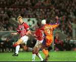 1996
PSV-FC Barcelona,
Anderson in duel met Arthur Numan en Ernest Faber