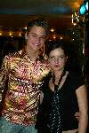 Amsterdam 16 april 2003
premiere van god los.
Aukje v Ginneken met Jim Idols