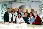 Amsterdam 21 april 2004
Presentatie nieuwe Joop v d Ende Theater in Amsterdam.
Joop  d Ende met Bastiaan Ragas, Simone Kleinsma, Henk Poort Maaike Widdershoven, Danny de Munck, Doris Baten en...