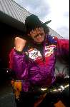 Bennie Jolink op de motor 1995