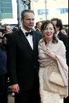 Scheveningen 4 april 2004
Premiere Lion King in Kurhaus.
Bert Kuizenga met vrouw