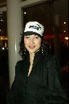 Scheveningen 4 april 2004
Premiere Lion King in Kurhaus.
Birgit Schuurman met petje