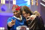 Hilversum 3 april 2004
Finale Idols in studio 22.
JK Idols met Boris Idols