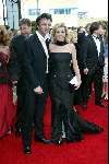Scheveningen 4 april 2004
Premiere Lion King in Kurhaus.
Brigitte Neyman met vriend